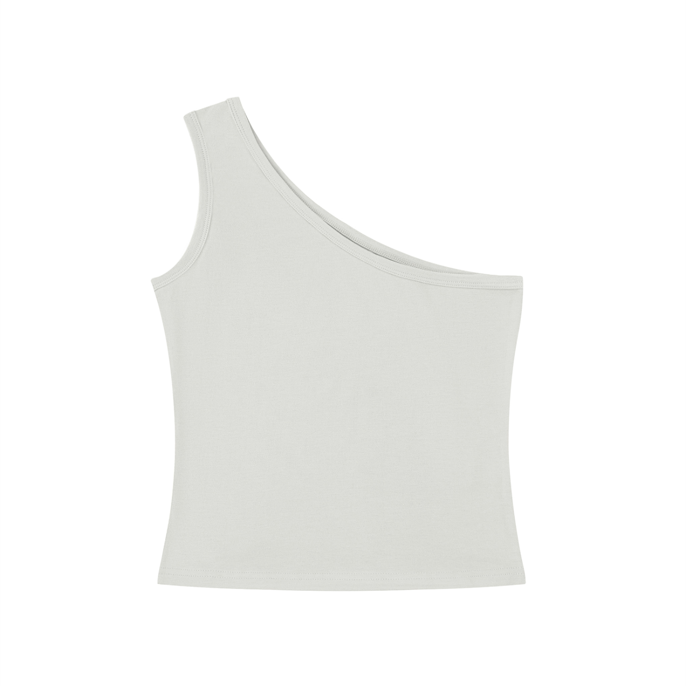 Women's One-Shoulder Crop Tank Top